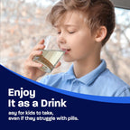 BONE SCIENCE Height Multivitamínico en Polvo para Niños y Adolescentes, Sabor Limón-Lima, 30 Sticks
