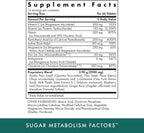 MICHAEL'S Sugar Metabolism Factors – 90 Comprimidos Vegetarianos