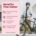 Vimerson Health Vanadium with Chromium – Dietary Supplement with Alpha Lipoic Acid, Cinnamon, Banaba, and Bitter Melon – 60 Capsules