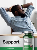 Horbäach Beta Sitosterol 1200 mg | 240 Cápsulas Blandas | Complejo de Esteroles Vegetales | Sin Gluten, No Transgénico