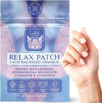 Laki Naturals Fly Calm Patch - Parches calmantes para vuelos (8 unidades)