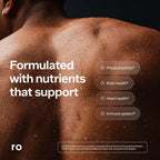 Ro Daily Multivitamínico para Hombres | 23 Nutrientes Esenciales | 60 Comprimidos