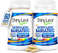 Shiny Leaf Multivitamínico Bariátrico con Hierro 45mg - Cápsula Una Vez al Día, Hecho en USA, Conforme a ASMBS, para Bypass Gástrico y Manga Gástrica, Hombres y Mujeres, GMP - 60 Cápsulas