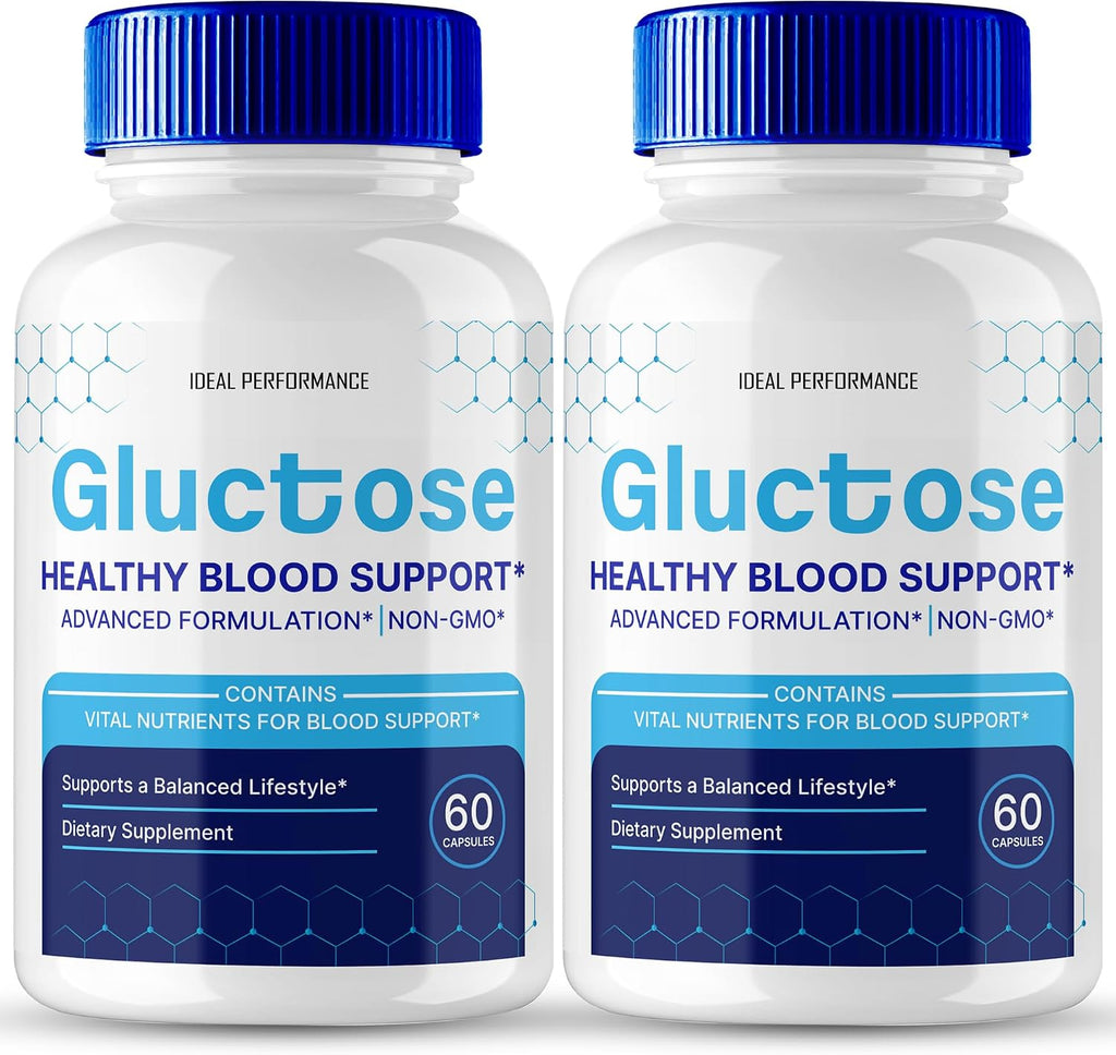 Gluctose Pills Advanced Blood Support Formula - 2 Paquetes