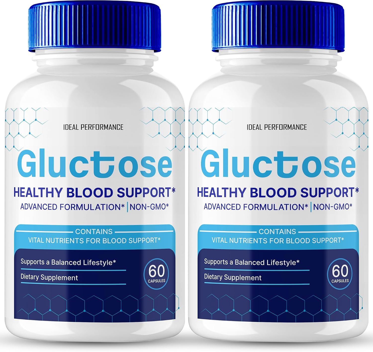 Gluctose Pills Advanced Blood Support Formula - 2 Paquetes