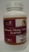 Nutri Supreme (5-MTHF) 5mg 60 Cápsulas - Metilfolato Activo