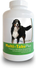 Healthy Breeds Multi-Tabs Plus Chewable Tablets for Bernese Mountain Dogs – 180 Tablets