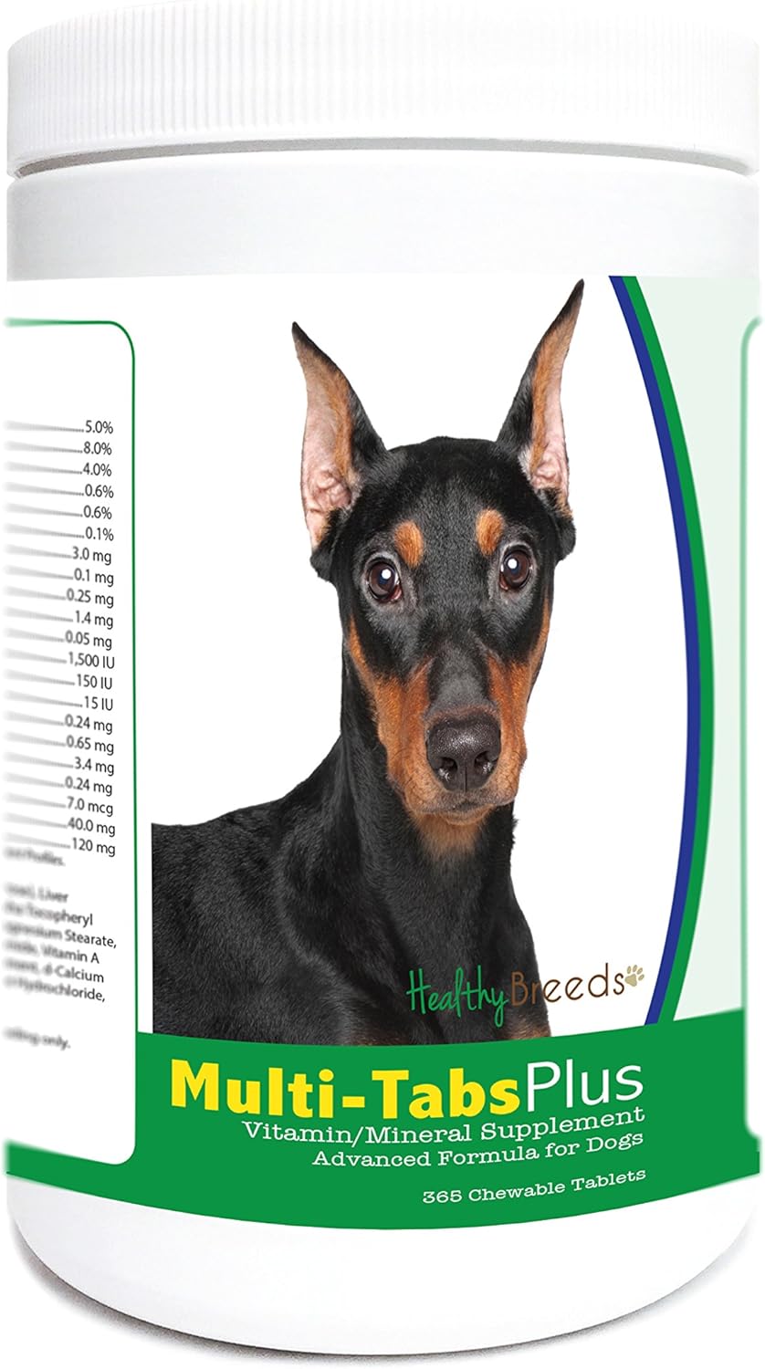 Healthy Breeds German Pinscher Multi-Tabs Plus 365 comprimidos masticables