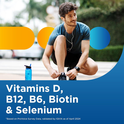 Centrum Multivitamínico para Hombres, 200 – Sistema inmunitario: Las vitaminas C, E, betacaroteno y zinc son – Image 2
