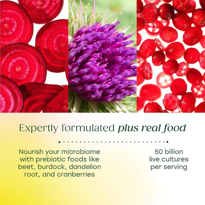 MegaFood MegaFlora Probióticos y Prebióticos para Mujeres – 60 Cápsulas – Image 4