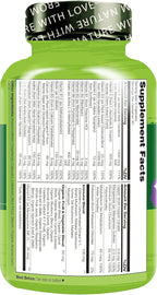 NATURELO Whole Food Multivitamin + Immune Blend – Multivitamínico Completo con Apoyo Inmunológico (60 Cápsulas Veganas, Pack de 2)