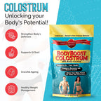 BodyBoost Colostrum Whole - Calostro Bovino 100% Puro, 2x454g