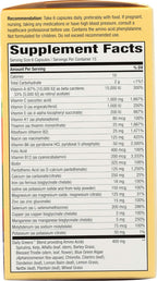 Nature's Way Alive! Max 6 Daily Multi-Vitamin - 90 Cápsulas Veganas