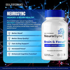Neuro Sync Cápsulas - Fórmula Avanzada Nootrópica para el Apoyo de Nervios y Salud Cerebral (Pack de 2)