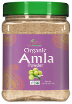 Polvo de Amla Orgánico 567 g - Puro, Libre de Gluten, No GMO, Amalaki de India, Vitamina C - Jiva Organics