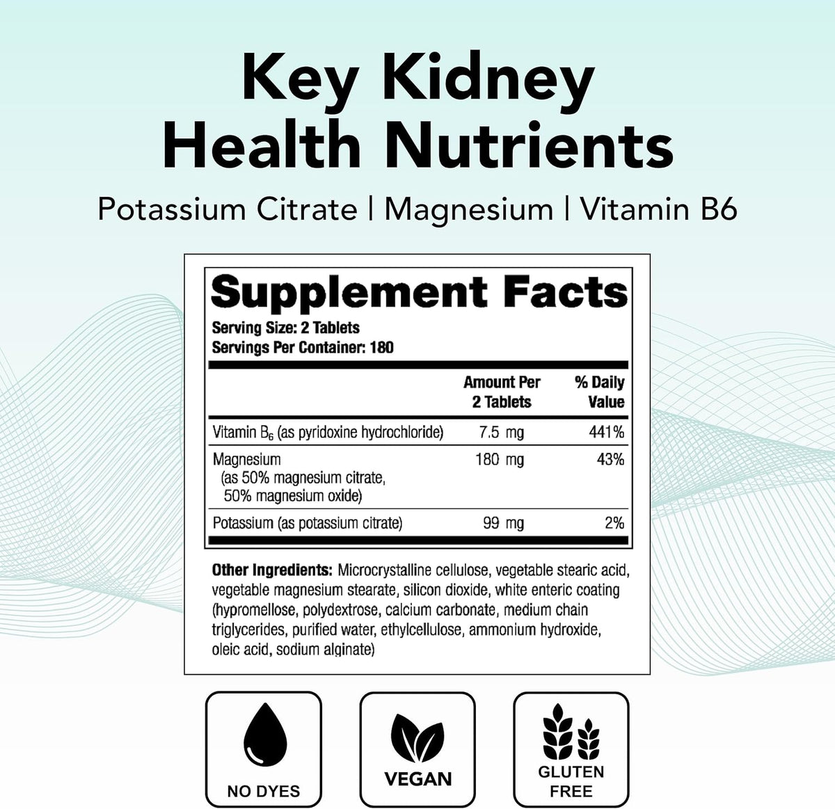 Theralogix TheraLith XR Suplemento de Vitaminas y Minerales - Apoya la Salud Renal - 360 Comprimidos – Image 2
