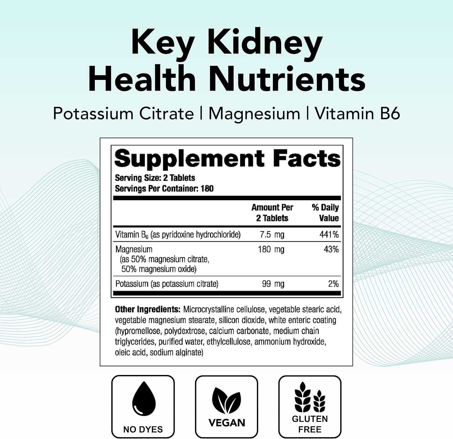 Theralogix TheraLith XR Suplemento de Vitaminas y Minerales - Apoya la Salud Renal - 360 Comprimidos