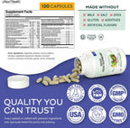 Teen Multivitamin Supreme - Multivitamínico para Chicos 12-17 con D3, Hierro, Calcio, Biotina y Enzimas Digestivas - 120 Comprimidos