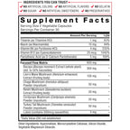 Force Factor Forebrain Focus, Suplemento Cerebral para Concentración y Memoria, 60 Cápsulas
