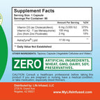 Life Infused Vitamina D3 + K2 con Zinc y Enzimas | 3000 UI D3, MK-7 K2 | 90 Cápsulas
