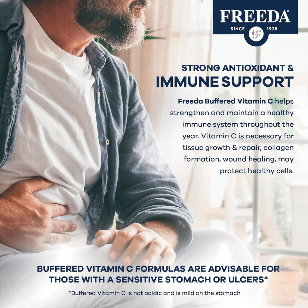 FREEDA Vitamina C Tamponada 500 mg - 250 Cápsulas
