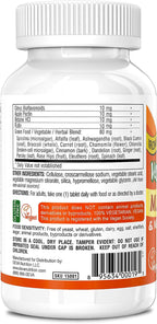 DEVA Multivitamínico y Mineral Vegano - Fórmula Diaria con Superalimentos Verdes - Sin Hierro - 90 Comprimidos Recubiertos