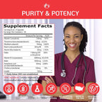 Complejo B Completo con Vitaminas B1-B12, Vitamina C, Biotina e Inositol