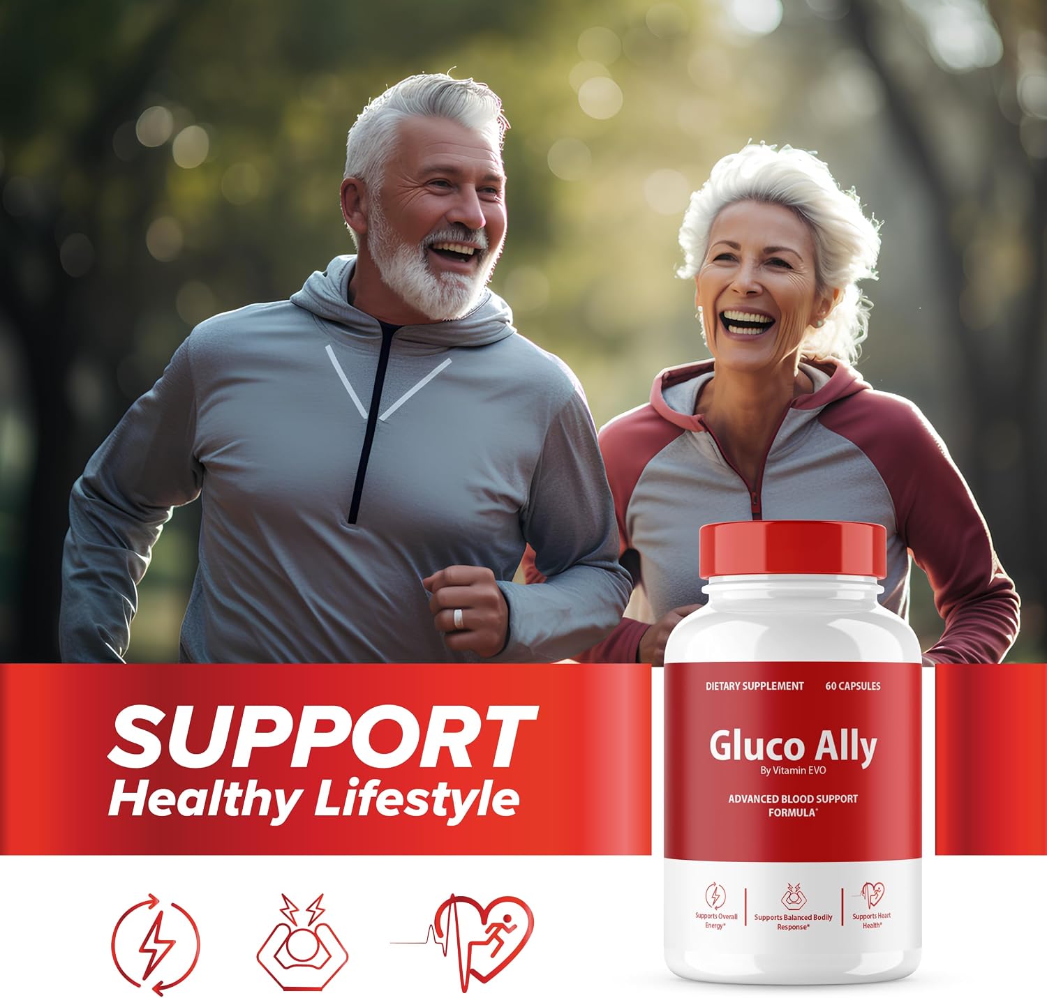 Gluco Ally Cápsulas (2 Envases) - Complemento Alimenticio
