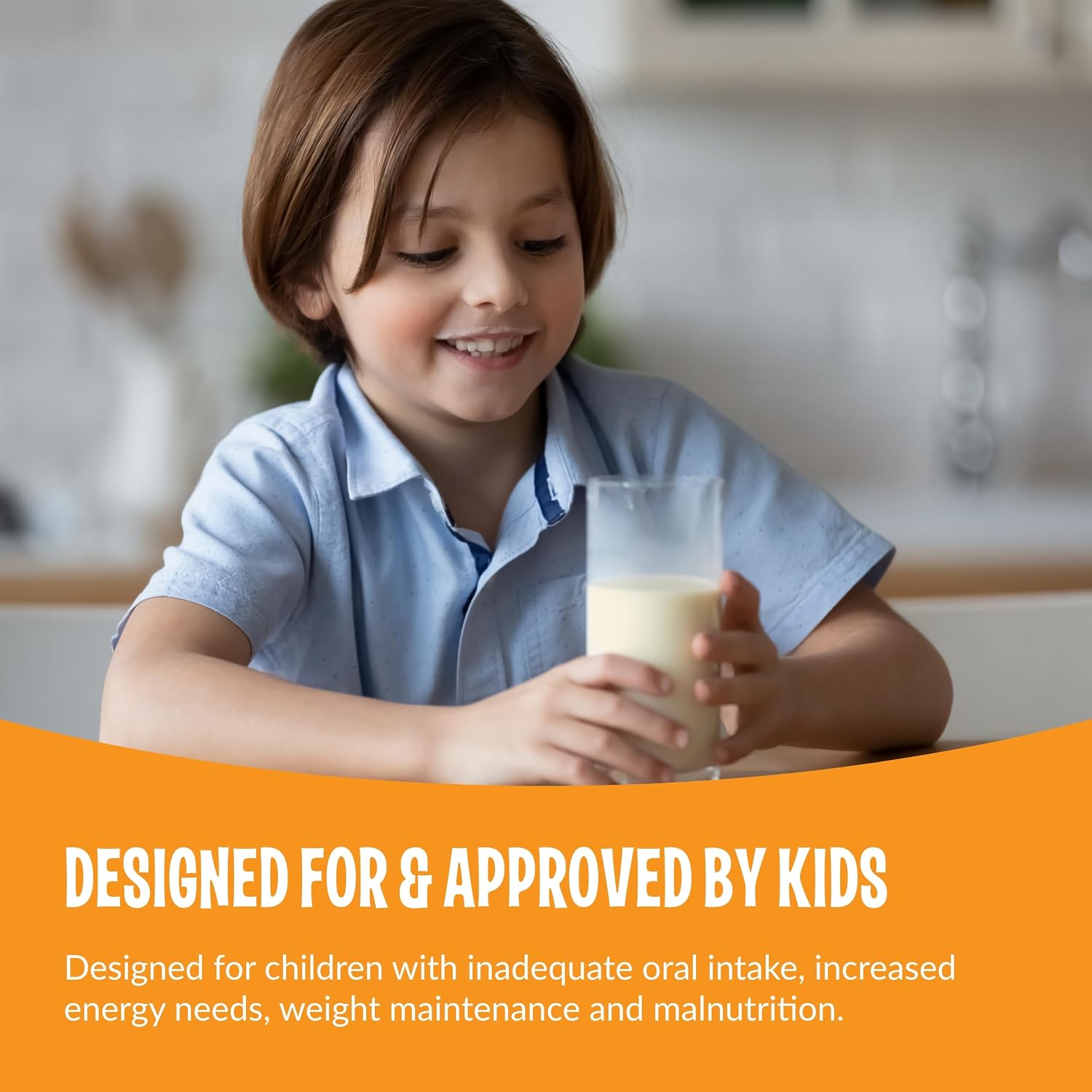 BOOST Kid Essentials 1.0kcal Balanced Nutritional Drink for Kids, Vanilla Vortex, 8 fl oz (Pack de 24)
