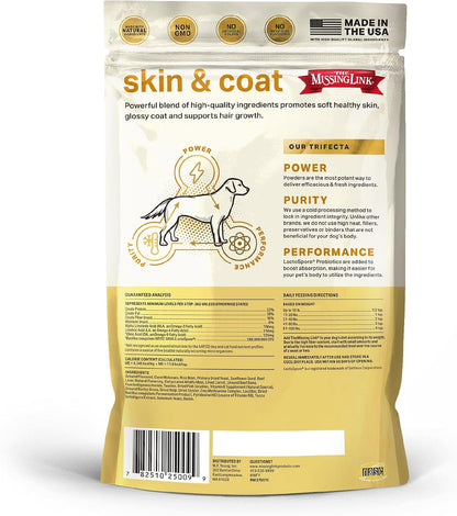 Missing Link Ultimate Skin and Coat – – Brillo natural: Favorece un pelaje más lustroso y suave al tacto. – Image 6