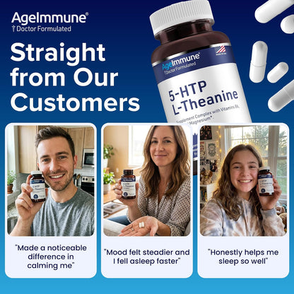 5-HTP 100mg + L-Theanina 400mg | Complemento – Magnesio: Contribuye al funcionamiento normal del sistema nervioso – Image 6