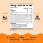 Airborne Gomitas de Vitamina C 750 mg con Vitaminas C y E - 42 Gomitas, Sabor Naranja (Paquete de 2)