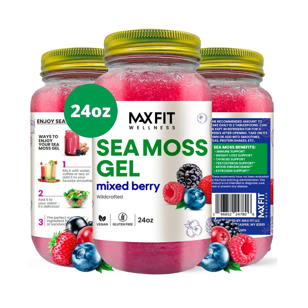 Sea Moss Gel (Mixed Berry)