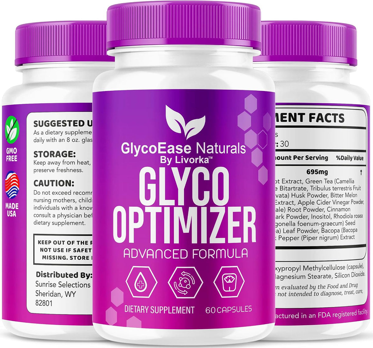 GlycoEase Glyco Optimizer - 180 Cápsulas (3 Paquetes) – Image 9