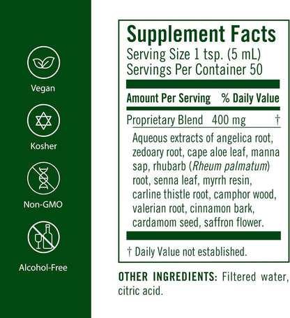 Flora Swedish Bitters - Suplemento Digestivo Vegano con Hierbas Amargas - 250 ml – Image 2