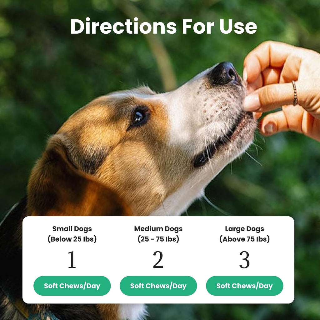 Paw Balance Probióticos y Multivitamínicos para Perros - 60 Masticables con Omega 3 y Calostro