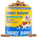 Happy Paws Lawn Saver Probióticos para Perros - 100 Masticables Blandos