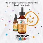 BIORAY Kids NDF Tummy Probiótico Infantil - 11 Cepas - 60 ml (2 fl oz) - Sabor Frambuesa