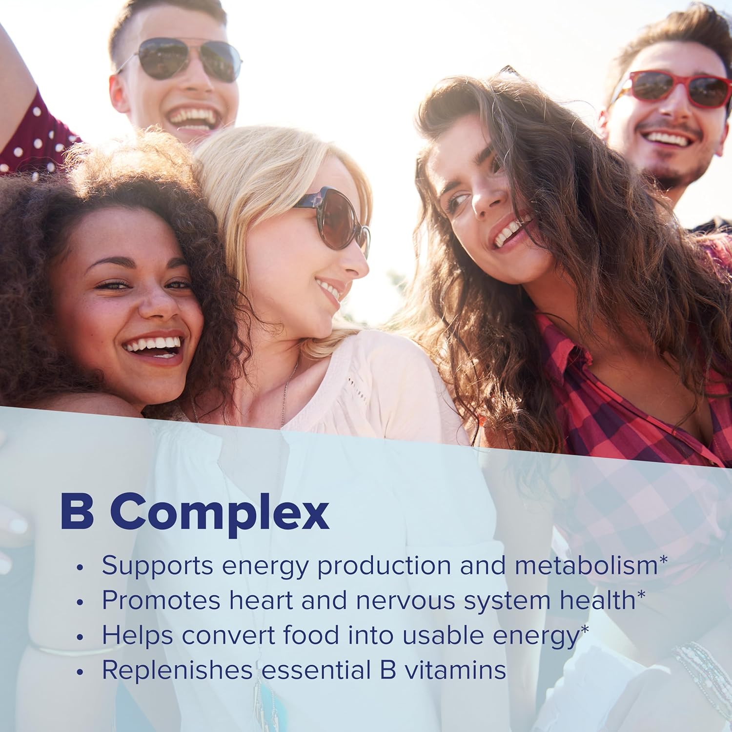 Superior Source Balance B Complex - 60 Comprimidos de Disolución Rápida