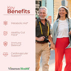 Vimerson Health Berberine 1800mg - Complemento de Berberina de Alta Potencia para el Apoyo Metabólico y Cardiovascular