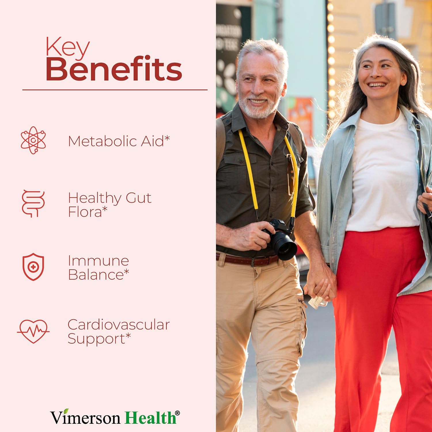 Vimerson Health Berberine 1800mg - Complemento de Berberina de Alta Potencia para el Apoyo Metabólico y Cardiovascular