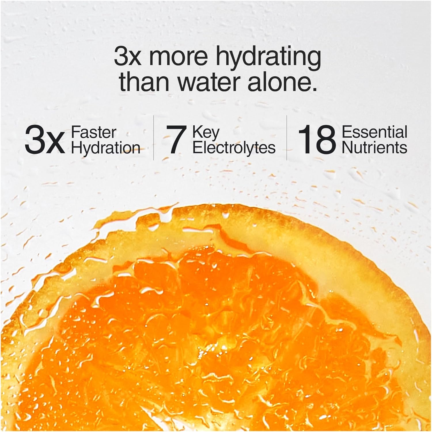 Phizz Electrolyte Multivitamin Rehydration Tablets - 19 Vitaminas y Minerales, Naranja (20 Comprimidos)