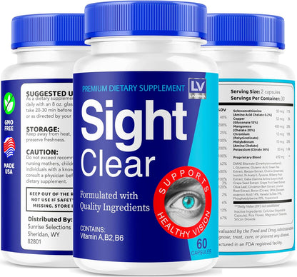 Sight Clear Pills – Suplemento para la vista y concentración, 60 cápsulas – Image 8