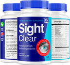 Sight Clear 20/20 Suplemento de Apoyo para la Visión - 3 Meses de Suministro - Paquete de 3