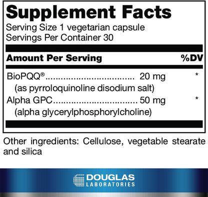 Douglas Laboratories PQQ Plus – Apoyo a la salud neurológica – 30 cápsulas – Image 2