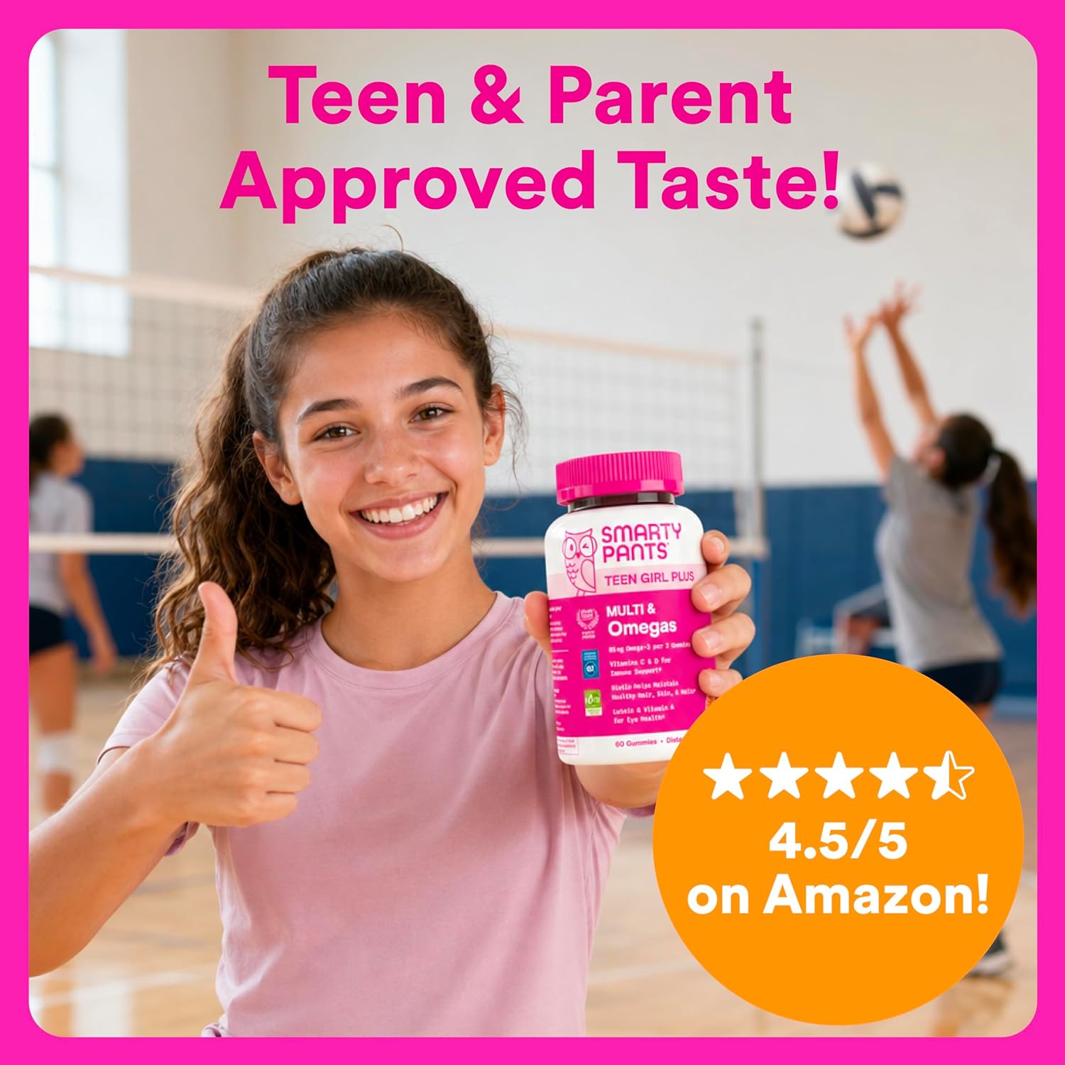 SmartyPants Teen Girl Multivitamin Gummies - 60 Gominolas (30 Días)