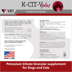 K-CIT-V Plus Cranberry 300 g Granulados para Perros y Gatos