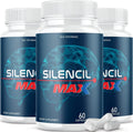 IDEAL PERFORMANCE (3 Pack) Silencil Tinnitus Max Supplement Pills Silencio Silencile (180 Cápsulas)
