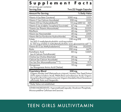 Michael's Health Multivitamínico para Chicas – Vitamina D: Contribuye al mantenimiento de huesos y dientes – Image 2