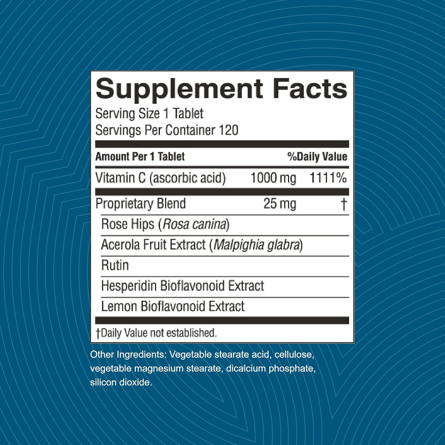 Nature's Sunshine Vitamina C Liberación Prolongada, 1000 mg, 120 Comprimidos